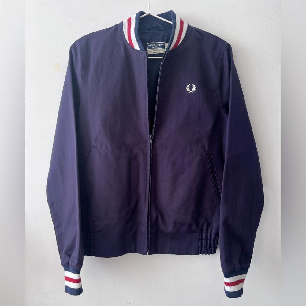 NWOT Fred Perry Reissues Made in England tennis jacket
